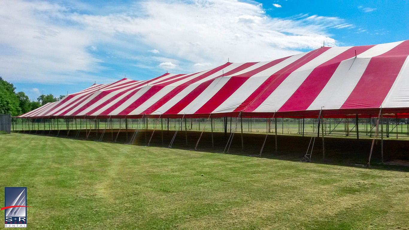 60 X 210 S.D RED AND WHITE